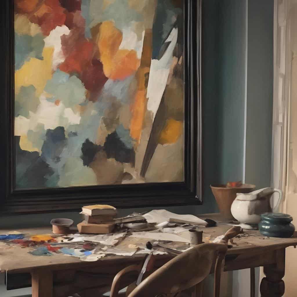 Ζωγραφική και τέχνη, τέχνη και τελετουργία, ιερότητα και παράδοση, καλλιτεχνικό εργαστήριο, πολιτιστική έκφραση και παράδοση.